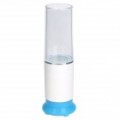 USB Powered Touch Sensor branco luz LED Desktop lâmpada com Mini Speaker - branco + azul