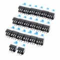 Interruptor de travamento automático de 7 x 7 mm - azul + branco + preto (20 peça Pack)