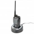 CHIERDA CD-528 5W 400 ~ 470 MHz 16-CH Walkie Talkie - cinza + preto