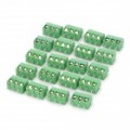 3 Pinos conectores de bloco Terminal parafuso (Pack de 20 peças)