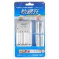 Pisen TS-KC006 AA/AAA bateria carregador rápido + 1, 2V recarregável 4 baterias de Ni-MH AA 2000mAh