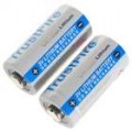 TrustFire CR123A 3.0 900mAh baterias de lítio primária (2-Pack)