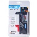 Sunwa 1.5V/9V/Button testador de nível de energia da bateria