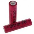 Baterias de lítio 3.7 18650 v 2600mAh UltraFire protegida (2-Pack)