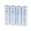 HEC 2250mAh pronto para uso recarregável AA pilhas (4-Pack)