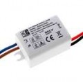 Impermeável 350mA 1W potência constante atual fonte LED Driver (85 ~ 265V)