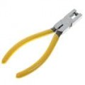 Profissional Watch Strap furador Alicate - amarelo + prata