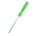 Mini Philips Cross Screw Driver (verde-pacote de 5)