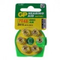 GP PR48/ZA13 zinco ar 1.4V baterias para aparelho auditivo (6-Pack)