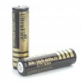 Baterias de íon de lítio recarregável UltraFire protegida 18650 3.7 v 