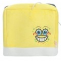 Mão de pelúcia USB multifuncional Spongebob padrão mais quente Mouse Pad Mat - amarelo