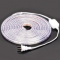 3P impermeável ao ar livre 3000-3500K 300-LED Light Strip - Light Purple (DC 220V / 5 M de comprimento)