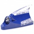 Vento alimentado Shark Fin em forma 12-RGB luz carro decoração lâmpada LED - azul