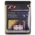 S25/festão 1.32W 6-LED Purple cabine/Dome/porta/luva caixa luz (DC 12V)