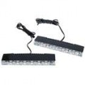 6-LED super brancas decorativas LED tiras para veículos (2-Pack)