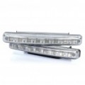 9W 8-LED branco Daytime Running Lights luz para carro (par / DC 12V)