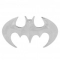 Cool 3D adesivo de morcego estilo carro decoração - prata