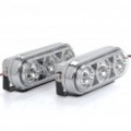 1.68W 21-LED branca luz diurna lâmpadas (DC 12V / par)