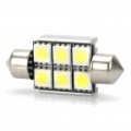 0.5 W 40-50LM 6500-7000K 6 LED branco luz lâmpada de leitura - 12V