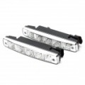 5W 5 LEDs 7500K 180LM branco luz Daytime Running lâmpadas (DC 12V / par)