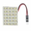 12W 288-lúmen 24 x 1206 LED branco carro luz Dome Lamp com / T10 & SV85 conectores (DC 12V)