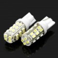 T10 14W 7000K 336-lúmen 28-1206 SMD LED branco luz Car Dashboard lâmpadas (DC 12V / par)