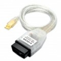 Diagnóstico cabo de Interface USB para BMW - branco translúcido