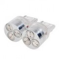 Carro volante DC12V luz amarela 1.5 com LED 3 (2-Pack) invólucro metálico/transparente