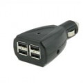 Adaptador de carro de 4 portas USB