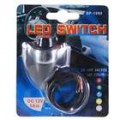 Blue interruptor de luz LED para corridas desporto (DC 12V)