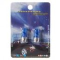 T10 9518 4W Blue Light 4-LED carro sinal lâmpadas (2-Pack/DC 12V)