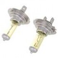 H7 100W 2800K quente branco carro lâmpadas (2-Pack/DC 12V)