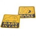 Luz reflexiva Baby em adesivos de carro (4-Pack)