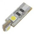 BMW T10 1W 56-Lumen 6500K 4-SMD LED carro branco lâmpadas (par/DC 12V)