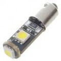 BMW BA9S 1,2 com 100-Lumen 7000K 3-SMD carro LED branco lâmpada (DC 12V)