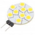 G4 1.65W 3200K 40-lúmen 9 x 5050 SMD LED carro quente branco lâmpada (DC 12V)