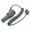 Carro cigarro Powered Charger para Apple iPhone - Black (12 ~ 24V)