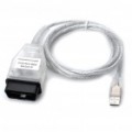 K + CAN OBD-II cabo de diagnóstico de carro USB para BMW