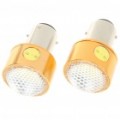 S25 3W lúmen 200-Lumen 4-LED Ultra branco lâmpadas (par/DC 12V)