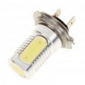 H7B 6W 4-SMD LED 6500K 85-lúmen neblina luz branca para carro (DC 12V)