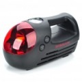 Mini carro Air Compressor bomba de insuflação com luz de emergência LED vermelho (DC 12V)