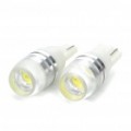 T10 1.5 com 6000 ~ 6500K branco de carro levou luz lâmpada (12V/par)