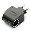 AC 100V-240V para 12V DC Power Adapter conversor - preto (UE Plug)