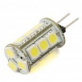 G4 3W 6500K 180-Lumen 15 x 5050 SMD LED branco lâmpada (12V)