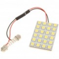 31 ~ 44 mm ajustável 4.5W 6500K 288-lúmen 24-5050 SMD LED branco lâmpada (DC 12V)